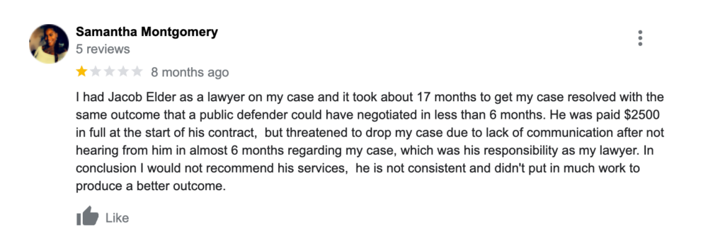 Samantha Montgomery testimonial