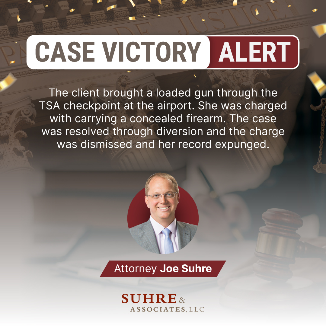 Joe Suhre case victory